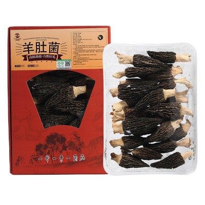 产地货源批发代发头茬新货煲汤滋补产品云南特产有机羊肚菌礼盒1袋图5