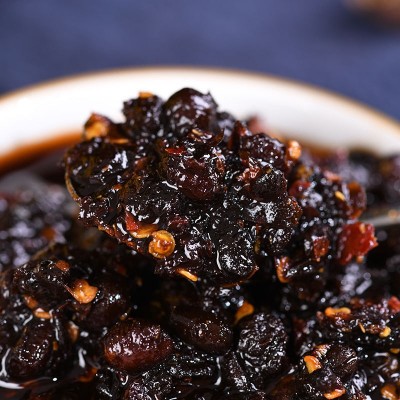 云之南鲜香拌饭酱鸡枞油豆豉厂家280克瓶装油菌菇豆豉香辣酱批发20瓶图2