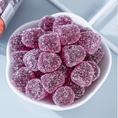 维C软糖批发儿童休闲糖果零食整盒批发彩色水果味软糖瓶装现货1盒图2