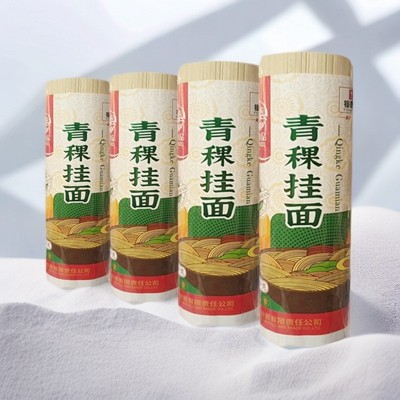 裕泰青稞面条1000克待煮面条方便食品细扁条青稞挂面细条方便2袋图2