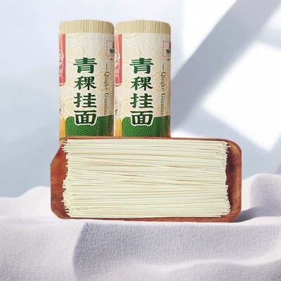 裕泰青稞面条1000克待煮面条方便食品细扁条青稞挂面细条方便2袋