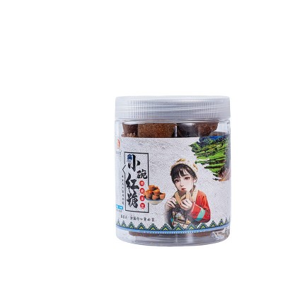 云南小碗红糖源产地厂家直发古法手工制作甘蔗熬制小碗红糖罐装2罐图4