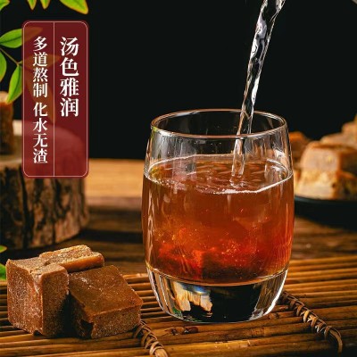 云南古训红糖姜茶批发原味整箱原汁蔗糖甘蔗老红糖方块糖独立包装3瓶