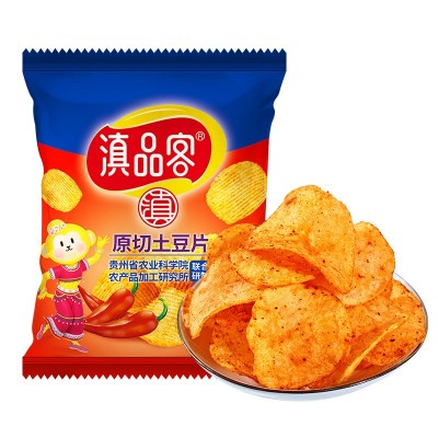 滇品客农科院云南特产麻辣土豆片贵州小吃薯片休闲小零食网红爆款30袋图3