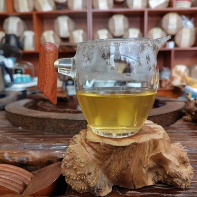 缅甸普洱茶生普洱茶357克饼茶原生古树正品大叶茶批发价圆形1饼图3