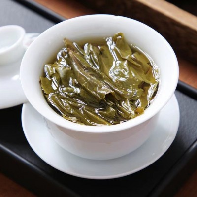批发云南普洱 大树生茶 冰岛黄金叶250g生茶砖 老树普洱生茶5块图3