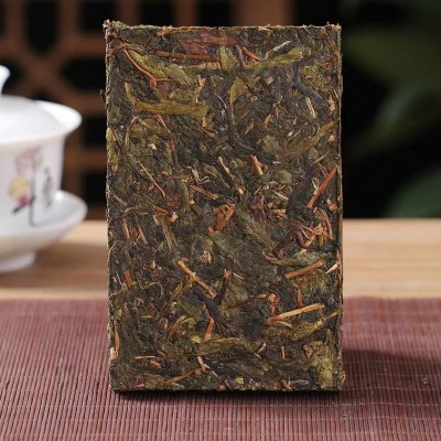 批发云南普洱 大树生茶 冰岛黄金叶250g生茶砖 老树普洱生茶5块图2