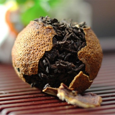 云南普洱茶熟茶叶500g茶化石批发 陈年糯米香免洗普洱散茶碎银子1斤图2