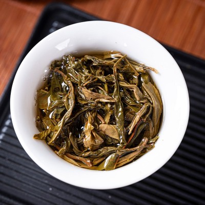 云南茶叶现货批发邦东普洱茶357g饼茶云南七子茶临沧古树邦东茶饼1饼图4