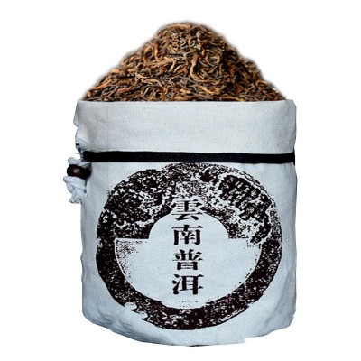 2013年金芽熟茶】茶厂直供普洱茶熟茶金芽普洱宫廷批发散茶 500g装1斤图4