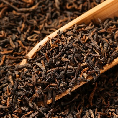 2013年金芽熟茶】茶厂直供普洱茶熟茶金芽普洱宫廷批发散茶 500g装1斤图3
