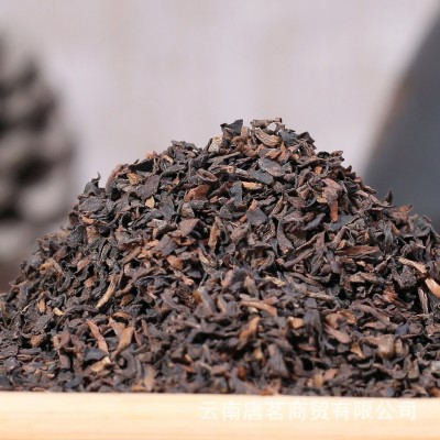 现货批发 熟茶碎末 云南勐海普洱熟茶末 茶沫沫袋泡奶茶原料 散装2斤图2