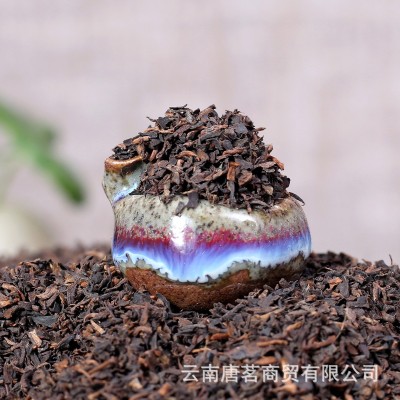 现货批发 熟茶碎末 云南勐海普洱熟茶末 茶沫沫袋泡奶茶原料 散装2斤图3
