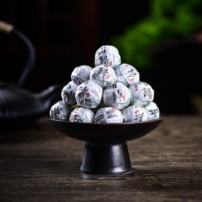 昔归龙珠生茶 云南 迷你小沱茶 散装普洱茶生茶 茶叶1片