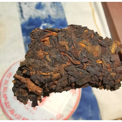 班章金芽熟茶 云南普洱茶茶饼 357克 老班章熟茶茶饼1饼图5