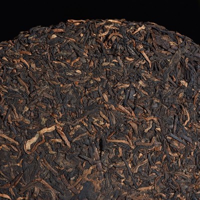 益壶春茶叶2012小户赛古树茶纯料十年老茶普洱茶熟茶云南茶357g1包图2