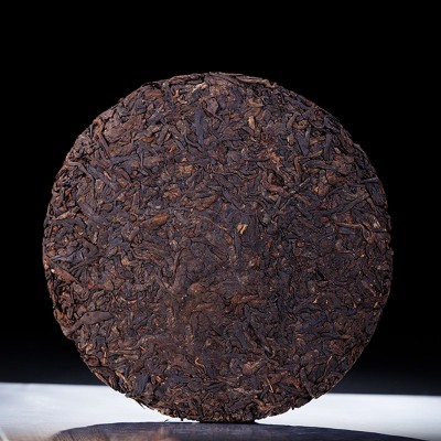 益壶春茶叶批发 云南普洱熟茶2019年昔归357克大师精制纯料熟茶1饼图3