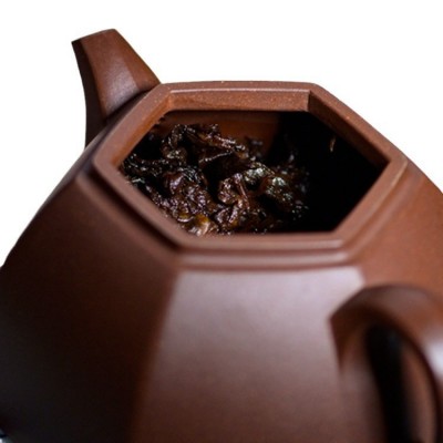 7年陈云南临沧古树熟茶 得之幸开业纪念饼古树春茶云南陈 年普洱茶1饼图5