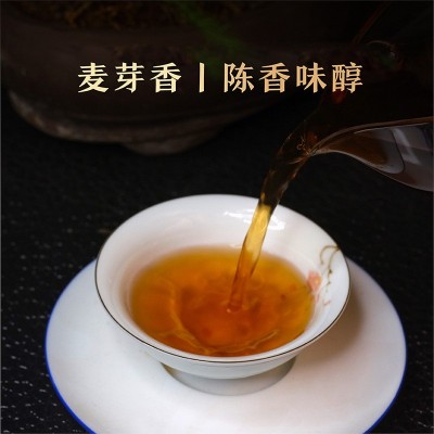 2021年布朗山古树（曼兴竜 老曼峨 坝卡囡）拼配普洱熟散茶500克2斤图4