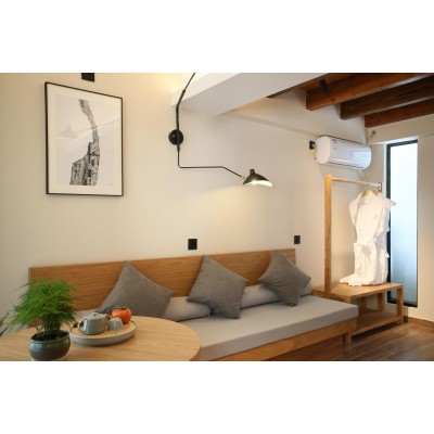 山隐•Loft大床套房 | 羽绒被褥·空调·干湿分·离智能马桶·康乃馨床品·深睡乳胶床垫·意大利Ac图5