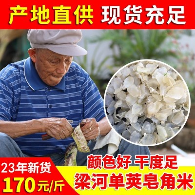 皂角米大货批发 云南梁河单荚皂角米 挑选大片非双荚雪莲子500g2件图2