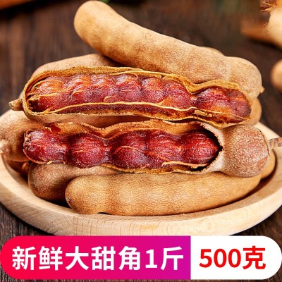 酸角云南特产新鲜野生大甜角孕妇零食水果豆角南酸枣罗望子甜酸角1g图5