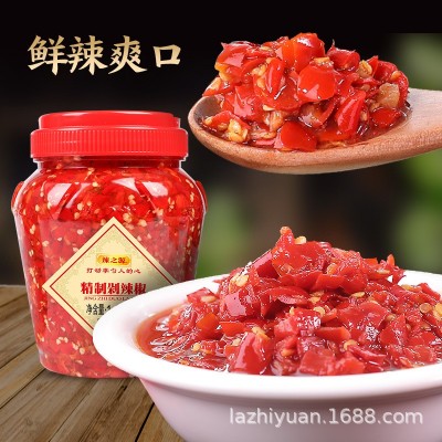 辣之源精制剁辣椒中辣拌面调味蒸鱼蒸肉鲜香辣无油湖南特产批发 1件图3