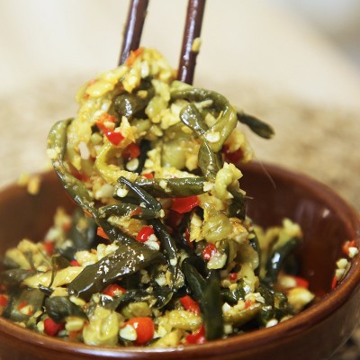 堂家巷子微辣新鲜脆爽下饭黄瓜皮 下饭炒菜外婆菜辣椒酱拌面 湖南 1个