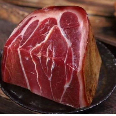 云南特产火腿带皮家庭装年货非腊肉猪后腿无骨切块宣威风味老火腿1份