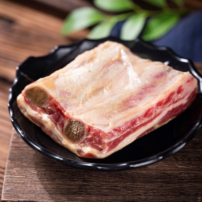 现货丽江腊排骨厂家直发风干腊肉排骨袋装火锅煲汤烹饪美味食材1袋