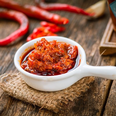 湖南特产军杰三辣蒜蓉辣椒酱剁辣椒下饭拌饭拌菜辣酱厂家直供批发 5瓶图4