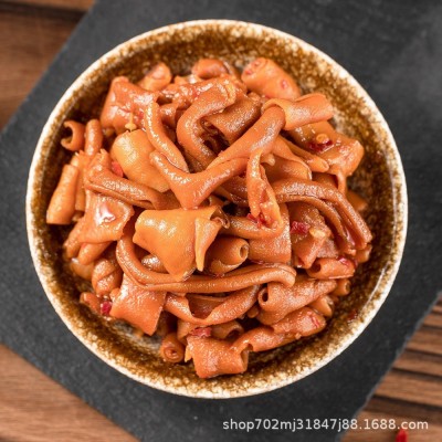嗨比吖香辣鸭肠鸭小肠即食辣味零食卤味麻辣鸭肉解馋熟食休闲食品 2包图2