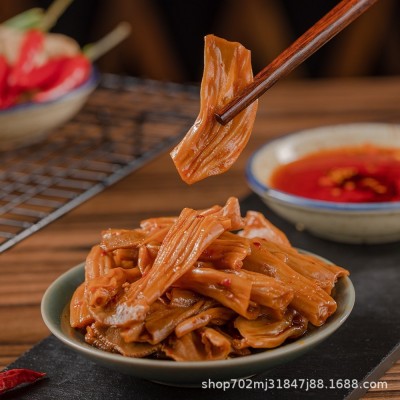 嗨比吖香辣鸭脆肠即食卤味熟食鸭板肠下酒菜夜宵零食小吃休闲食品 2包图4
