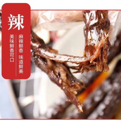 湖南湘春散货香辣酱鸭脖现做现发 工厂货源直供 5斤图4