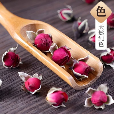 云南金边玫瑰花茶特产正品新货散装干玫瑰泡茶无硫正品特级花蕾2g图2