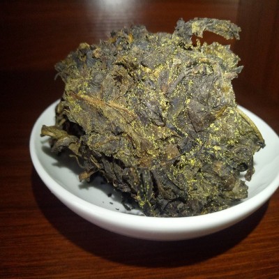 厂家代发湖南安化黑茶原叶金花散茶金花手筑散装茶叶湖南特产 1袋图3