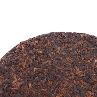 有机普洱熟茶357g宫廷级日本食品质美国NOP送礼盒装普洱茶叶厂家1饼图3