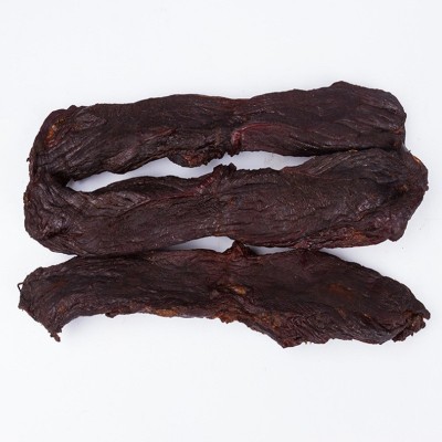 湖南特产腊黄牛肉条柴火烟熏腊牛肉腊味牛肉干餐饮食材厂家批发 3袋图5