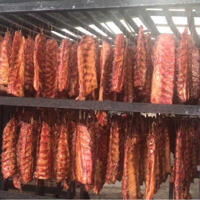 厂家批发免切腊排骨湖南农家柴火烟熏土猪排骨腊肉批发咸肉腊排骨 1件图4