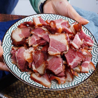 腊肉批发湖南特产柴火熏腊肉切片五花腊肉酒店餐饮食材免切腊肉 1件图3