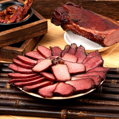 后腿腊肉柴火烟熏土家腊肉农家自制腌制猪肉厂家现货批发湖南腊肉 2件图4