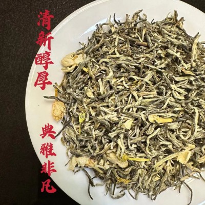 花茶广西横县特级茉莉花茶 茉莉金针 浓香型厂家散直销装电商批发1斤