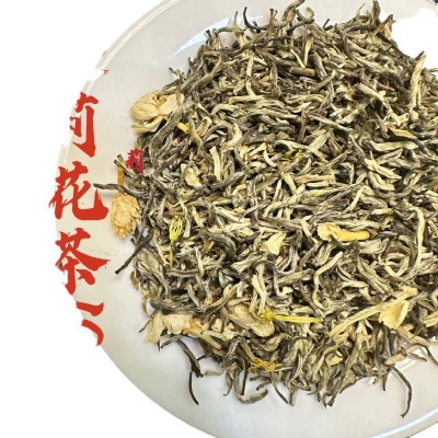 花茶广西横县特级茉莉花茶 茉莉金针 浓香型厂家散直销装电商批发1斤图4