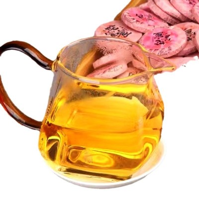 玫瑰红茶小沱茶饼云南滇红茶叶甜蜜蜜玫瑰花茶小玉饼花茶批发1斤图5