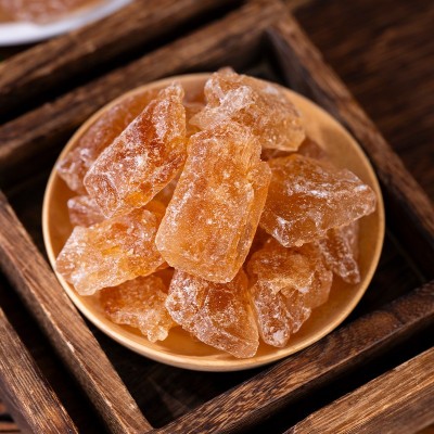 云南特产多晶体黄冰糖小粒老冰糖厂家直销老冰糖瓶装散装厂家批发1件