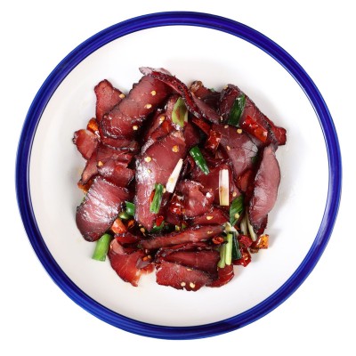 正宗腊牛肉湖南特产免切片烟熏风干精选牛肉新鲜腌制传统古法农家  1袋图5