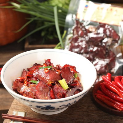 正宗腊牛肉湖南特产免切片烟熏风干精选牛肉新鲜腌制传统古法农家  1袋图3