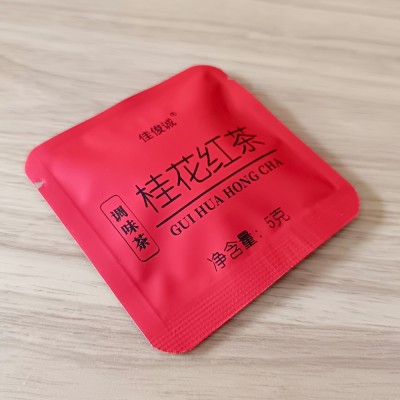 花茶包 桂花红茶 云南古树红茶 桂花 5克/片小茶饼 茶叶批发20片图4