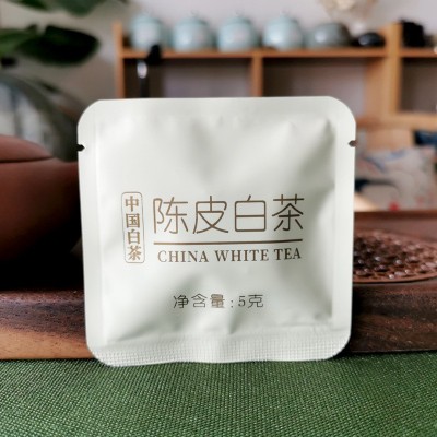 花茶包 陈皮白茶 十年陈皮丝 爱心形状 5克/片 小茶饼 茶叶批发20片