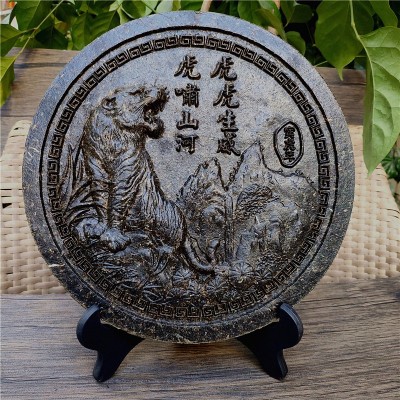 厂家现货批发云南普洱茶叶马到成功工艺品茶雕摆件装饰品创意礼品2个图3
